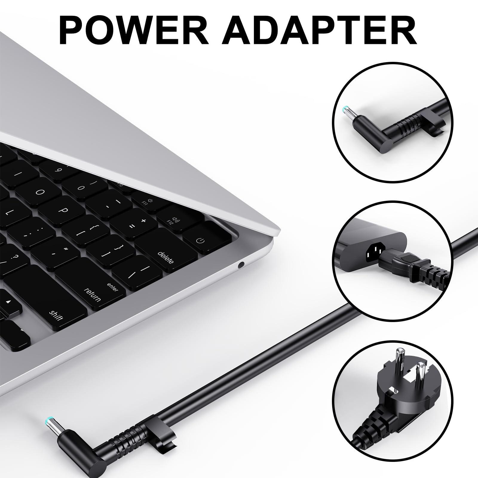 200W Ładowarka Kompatybilny z HP Omen Gaming 15 17 Victus Gaming 15 16 Pavilion 15 17 ZBook 17 G5 serii Fury 16 G11 17 G7 G8 Create Studio Envy 15 2020 TPN-DA10 L00818-850 L00895-003 zasilacz adapter