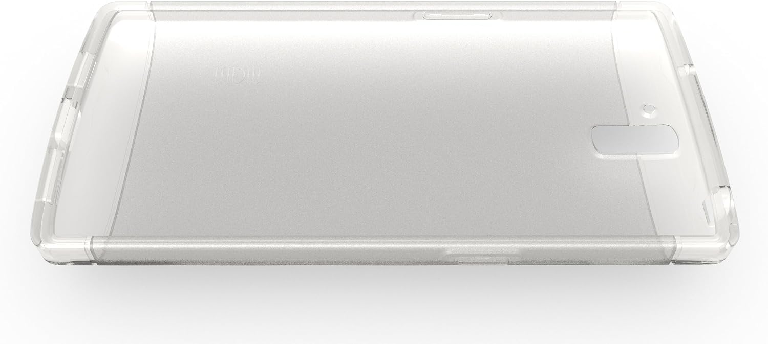 TUDIA LITE TPU Bumper Protective Case for OnePlus One Smartphone (Frosted Clear)