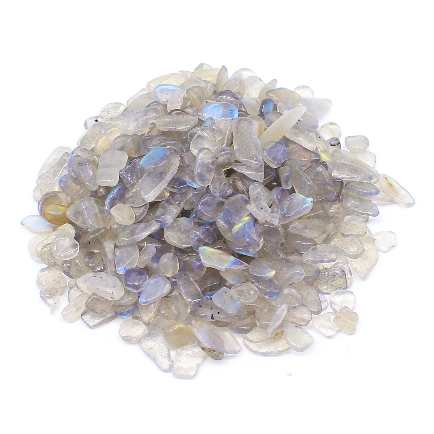 JARTC 1 OZ Garnet Small Tumbled Chips Crushed Stone Healing Reiki Crystal Jewelry Making Home Decoration Aquarium Décor Gravel — view 13