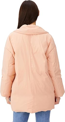 Amazon | [ミラオーウェン] フレンチダウンハーフ丈パデッド
