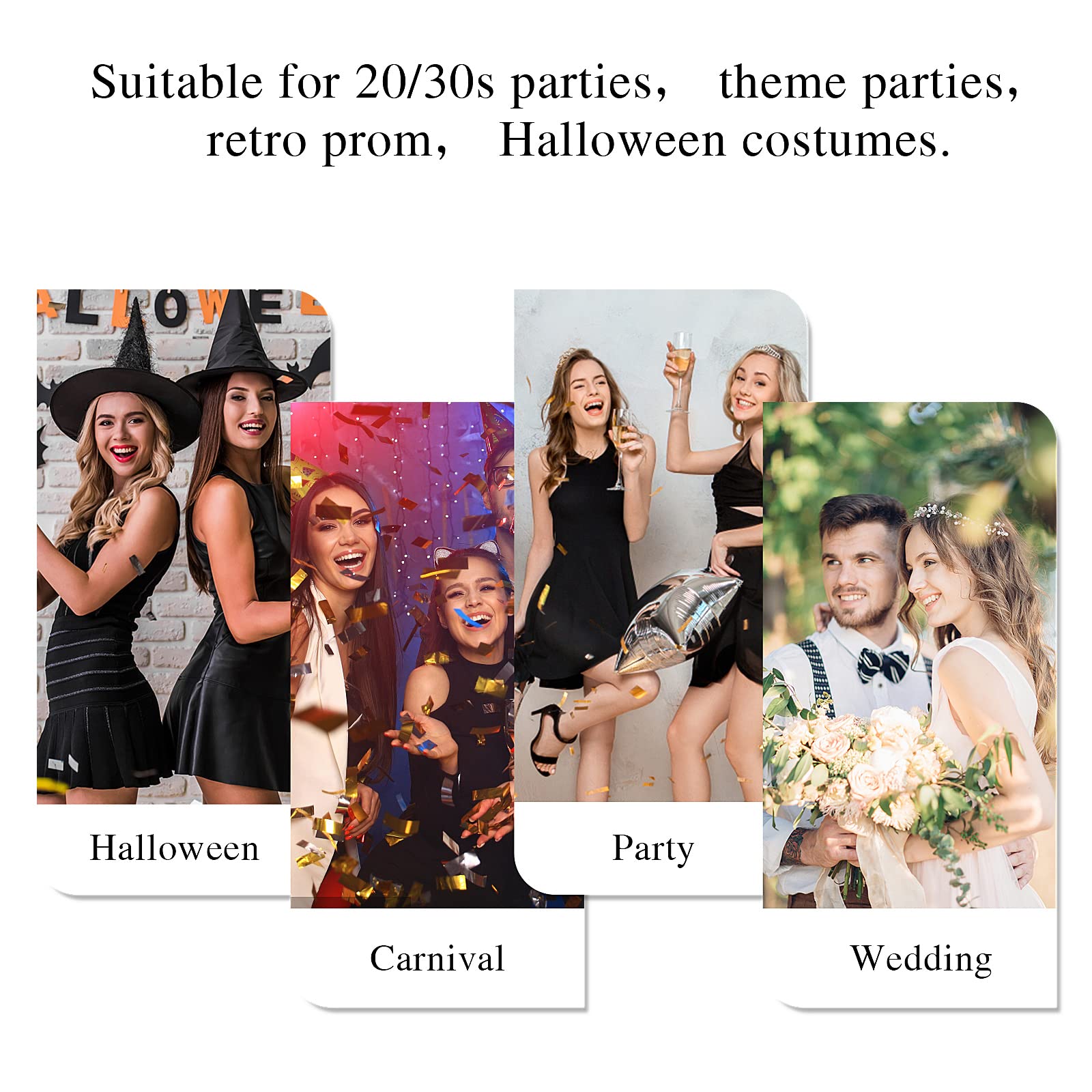 Damskie długie koronkowe rękawiczki operowe satynowe rękawiczki ślubne fantazyjne rękawiczki do sukienki na Boże Narodzenie Halloween, biały, 48cm/18.89inch