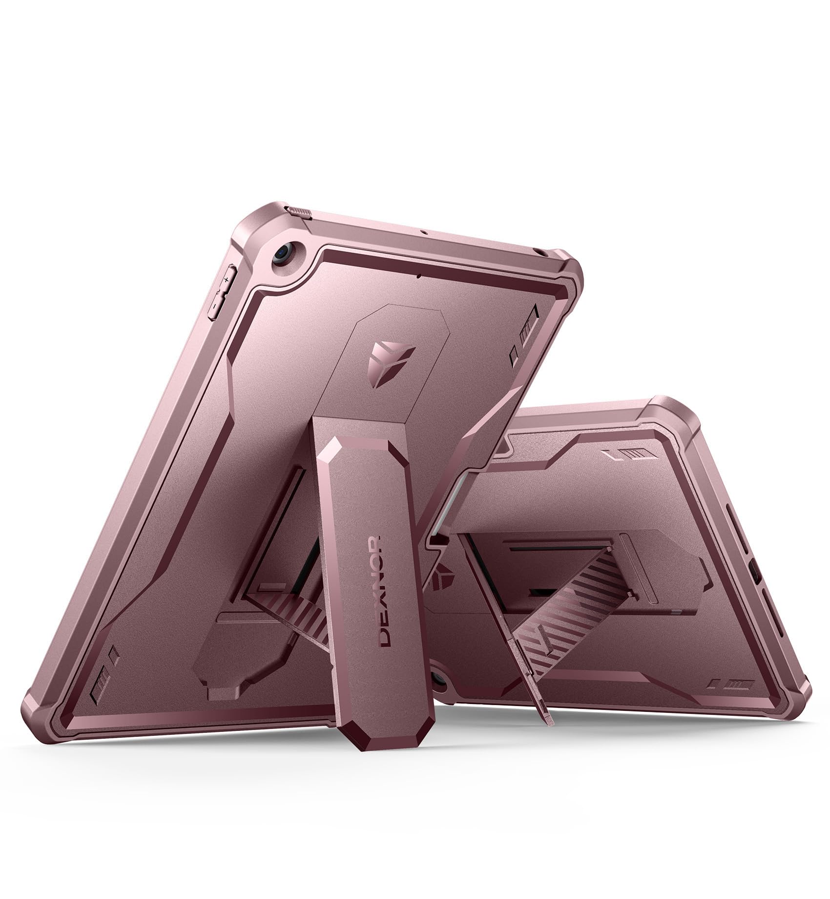 Dexnor for iPad 9th /8th /7th Generation Case 10.2 Inch, [Built in Screen Protector & Kickstand] with Pen Holder Heavy Duty Shockproof Full Body