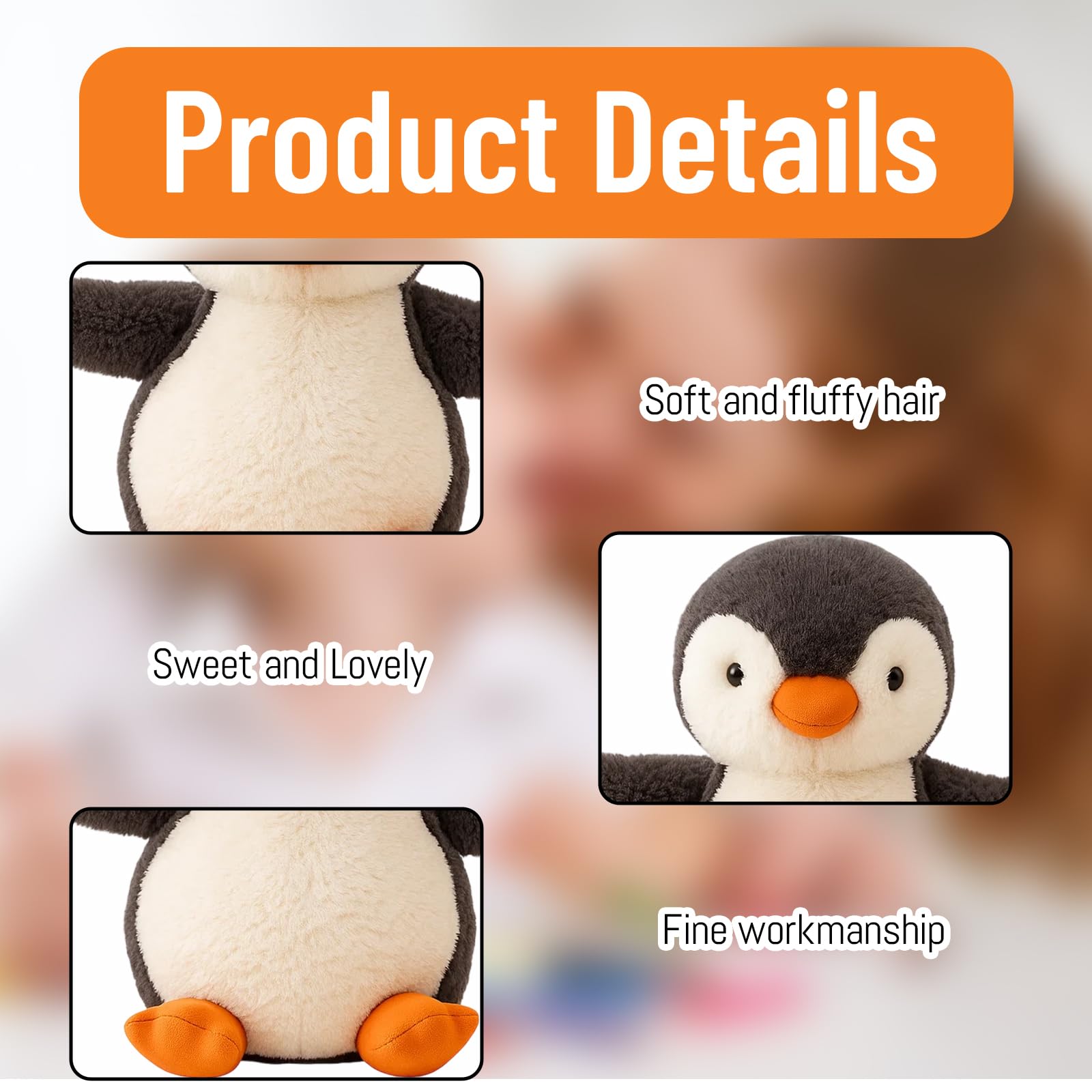 DXPETA Penguin Toy - Image 3