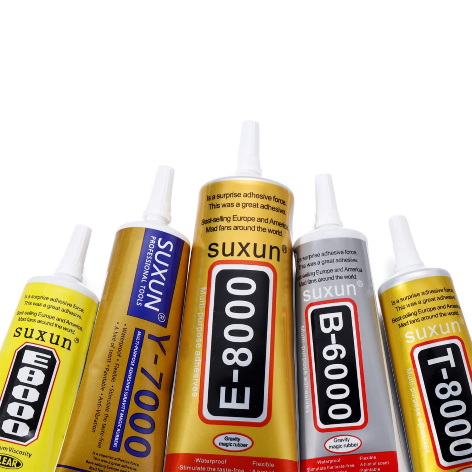 1Pcs B6000/E8000/T8000/Y7000 Glue for Rhinestones Crystal Adhesive Multi-Function Glues,Super Glue for Phone Screen Repair Epoxy Resin DIY Jewelry Crafts Glass Supplies (T8000-15ml)