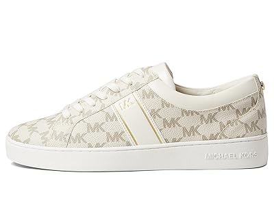 Amazon.com | Michael Kors Juno Stripe Lace-Up Vanilla 5 M