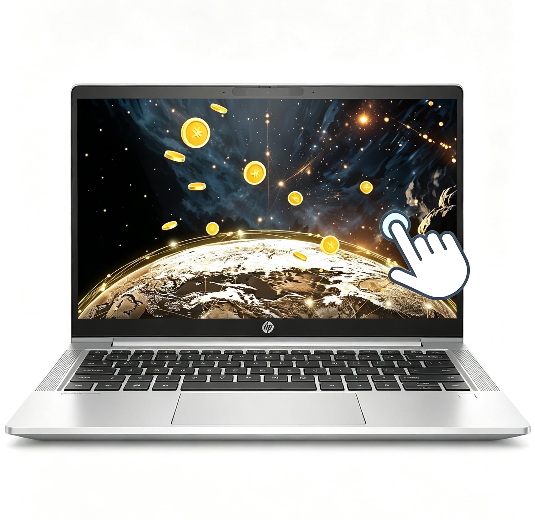 HP ProBook 630 G8 touchscreen Laptop, 13,3" FHD (1920 x 1080), Intel Core i5-1145G7, 16 GB RAM, SSD da 256 GB, tastiera QWERTY giapponese, Windows 11 Pro (ricondizionato)
