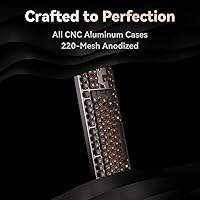 Vista 7 de ATK x QK Hex80 HE Teclado Gaming Magnético, 80% TKL, Aluminio CNC, Interruptores Ti de Efecto Hall, Polling de 8 kHz, Trigger Rápido, Rosa bebé