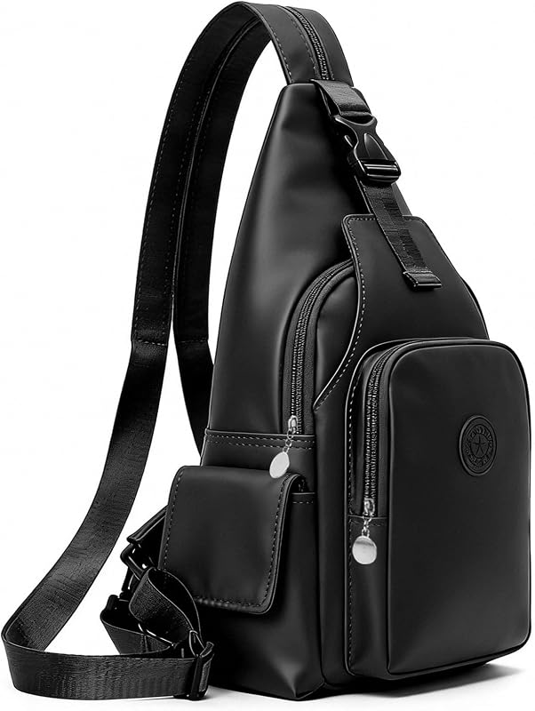 Sac de poitrine pour homme et femme - Sac à dos en tissu Oxford - Sac à bandoulière - Sac à bandoulière - Sac de sport pour sports de plein air, randonnée, cyclisme, voyages, course, escalade