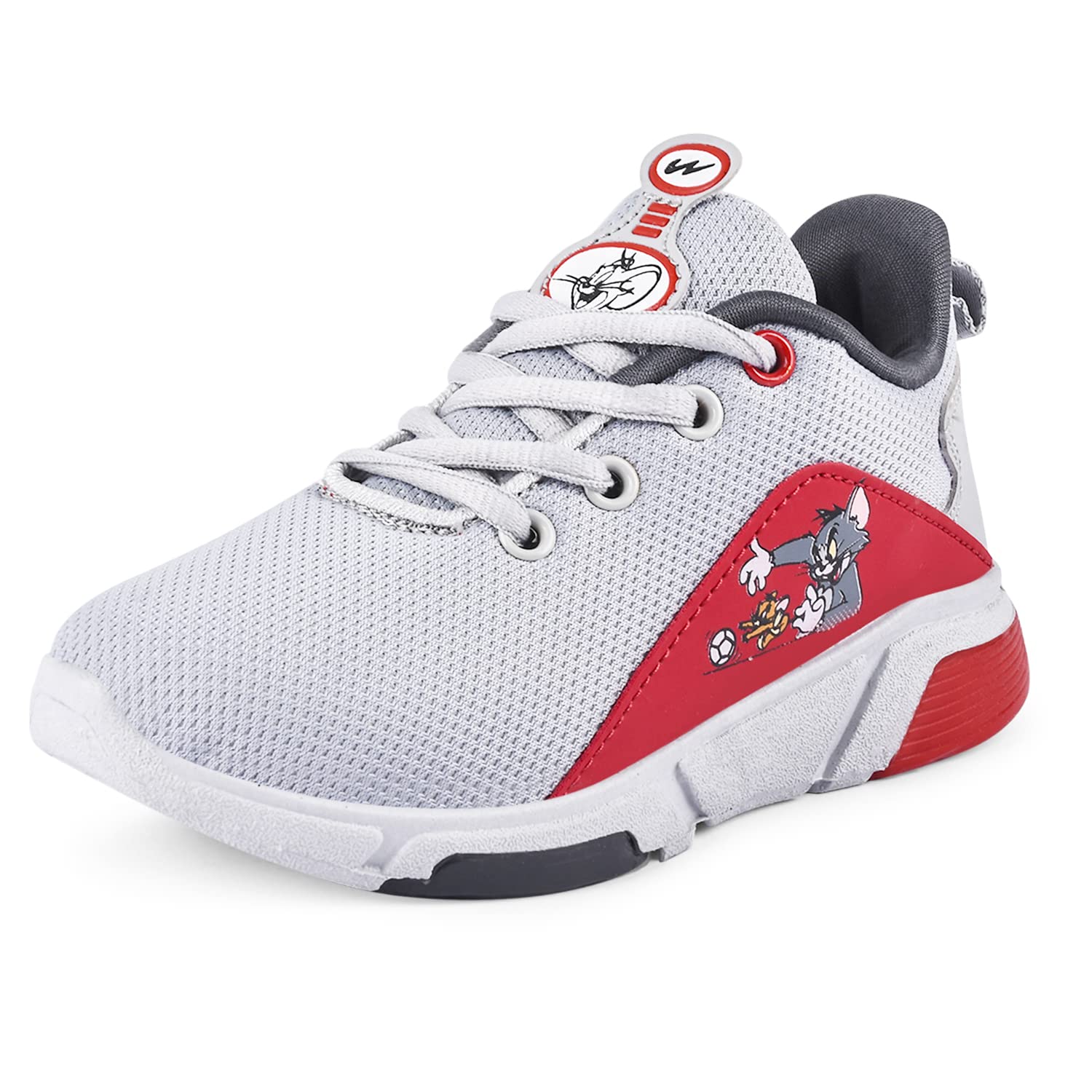 Campus Kids SRM-10 L.Gry/RED Running Shoes - 8UK/India SRM-10 (B0BRY8FQJV) Amazon Price History, Amazon Price Tracker