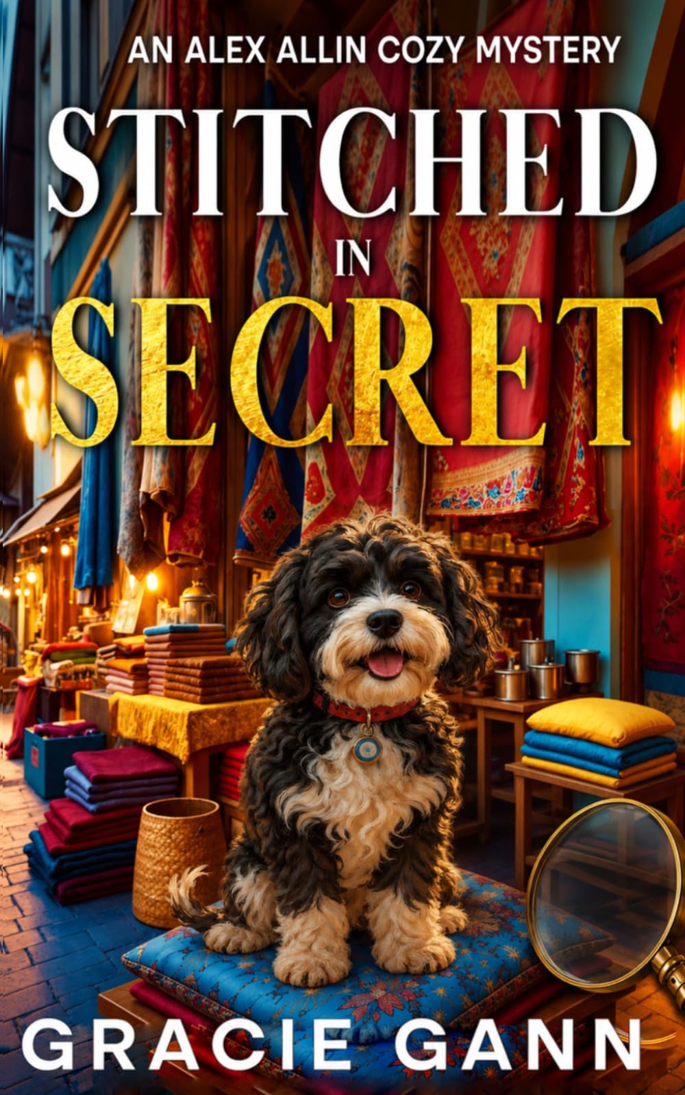 Stitched in Secret: An Alex Allin Cozy Mystery