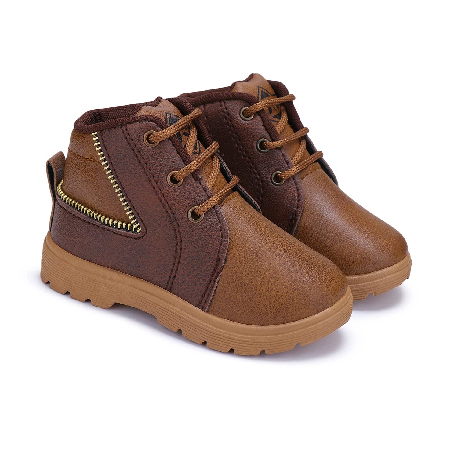 BERSACHE Lightweight Casual Shoes Sole | Comfortable Outdoor, Casual, Walking, Gym, Training, Trekking and Hiking Shoes for Boys (BC)-1919-11C Beige-picture-24