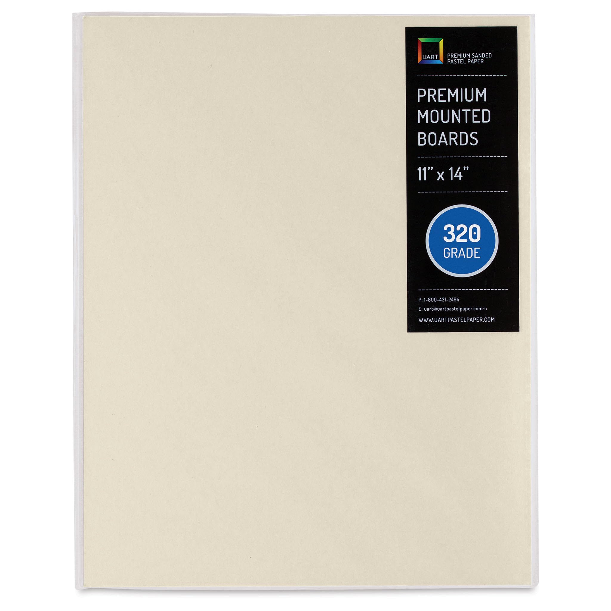 Tablero de arte de alta calidad UART de 11 x 14 con grano 320 texturizado