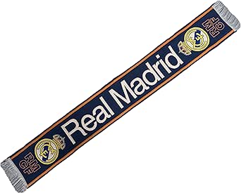 REAL MADRID Real Scarf  Official Collection Liga Football  Size 140 ...