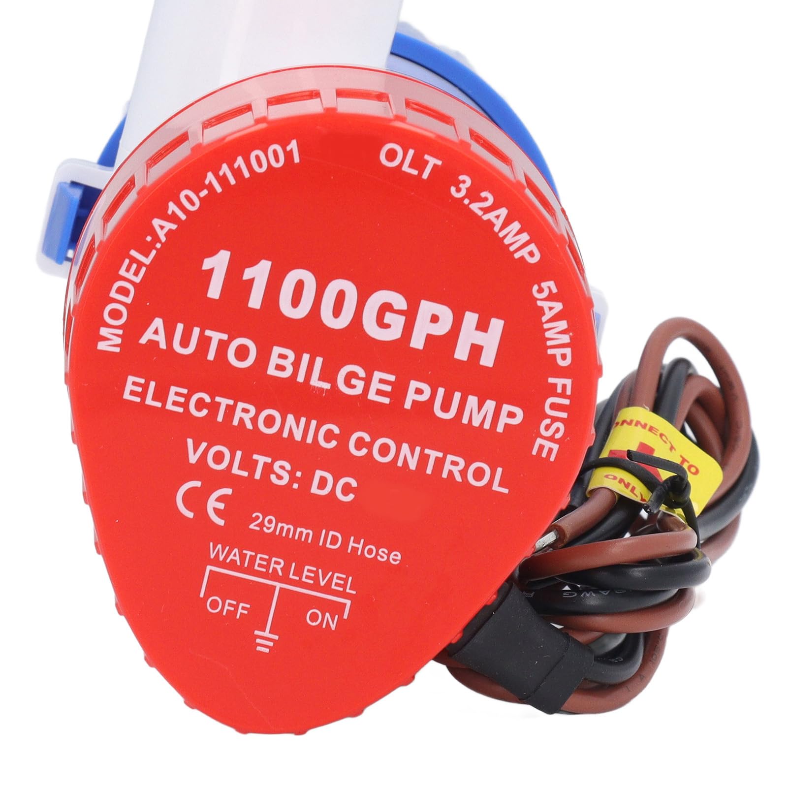 Pompa di sentina automatica per barche Pompa sommergibile elettrica 1100GPH 12V (12V)
