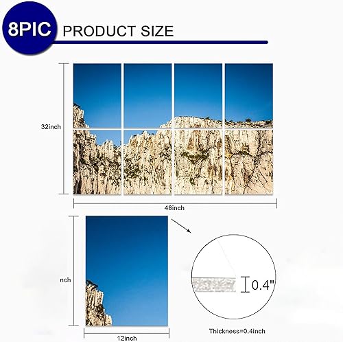 Miniatura 4 de Paneles acústicos artísticos, Creeks Alpes de Haute Provence Beauty Beauty Nature Bouches du Acoustical Panel de pared insonorizado con panel