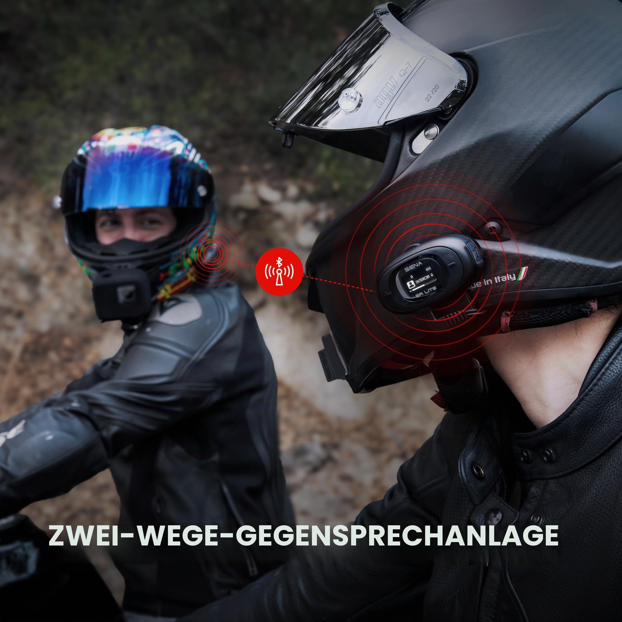 Sena 5R LITE Zwei-Wege-HD-Motorrad-Bluetooth-Headset