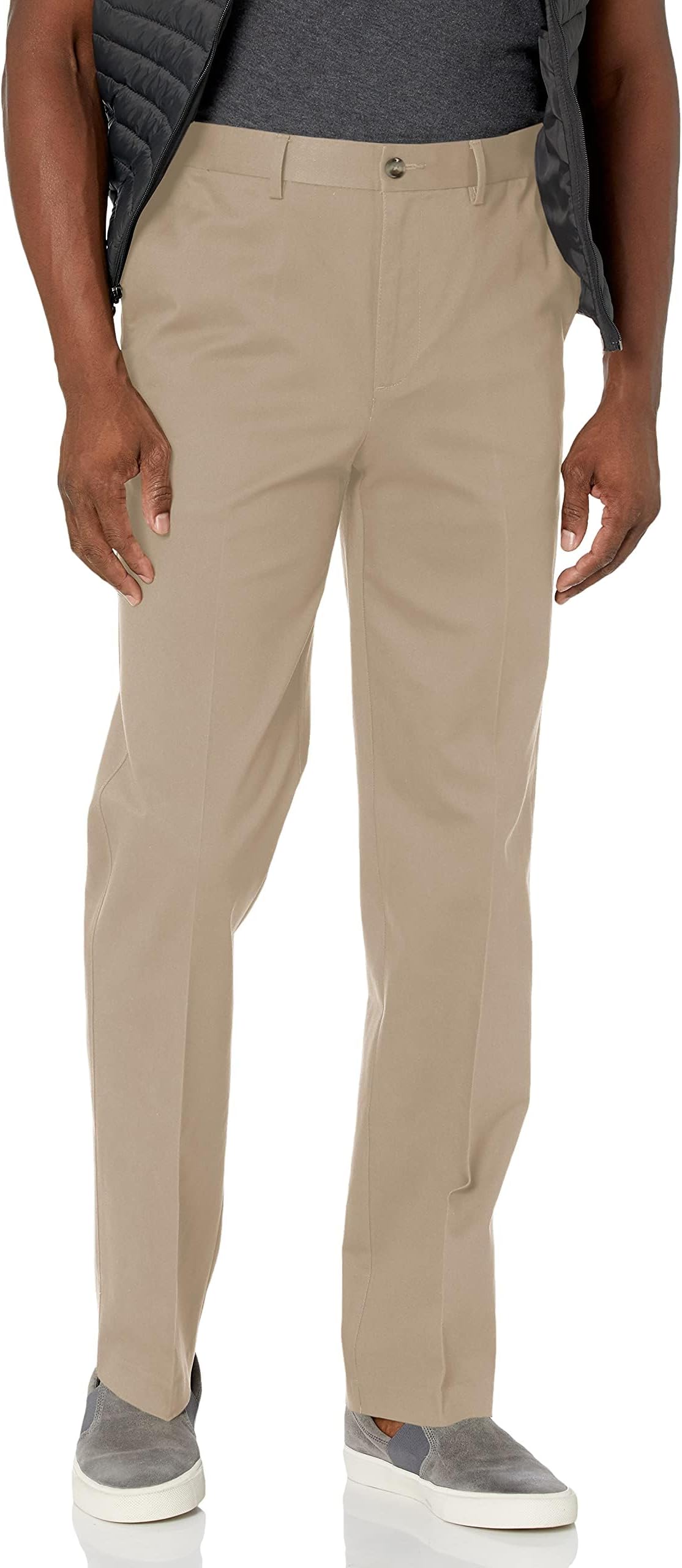 Men's Ultimate Performance Stretch Chino Pants with Expandable Waist, Wrinkle Resistant (Available in Big & Tall)
