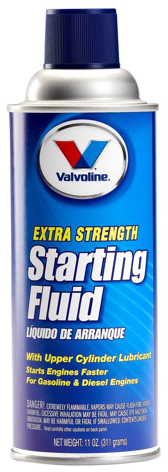Pyroil 602373 Colorless Extra Strength Starting Fluid, 11 oz, 12 Pack