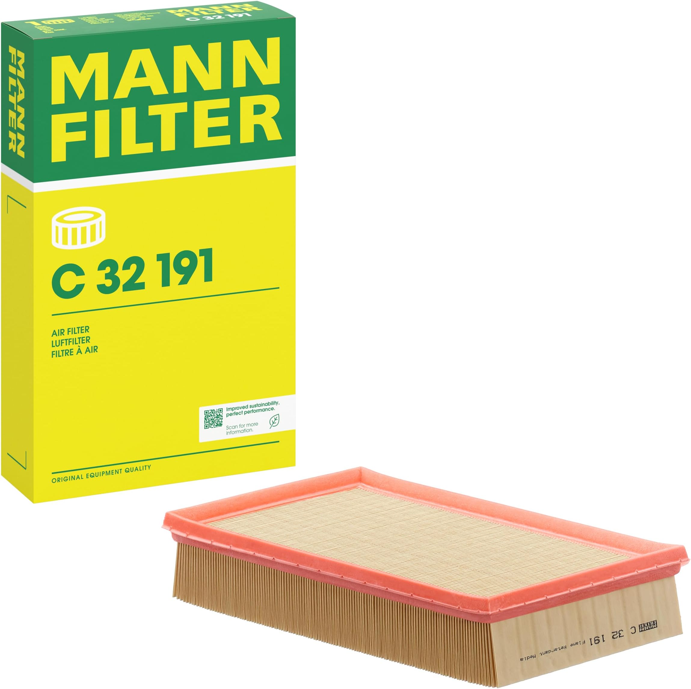 MANN-FILTER C 32 191 Air Filter - for Cars + Transporters