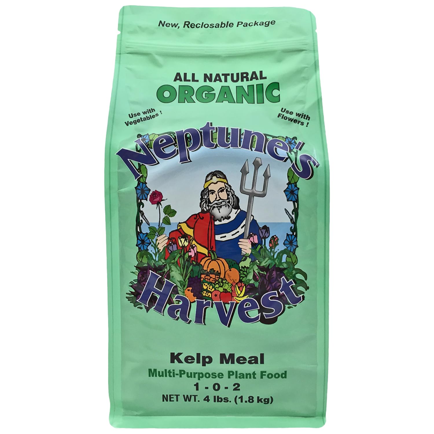 Kelp Meal Multi-Purpose Plant Food 1-0-2, 4 lb
