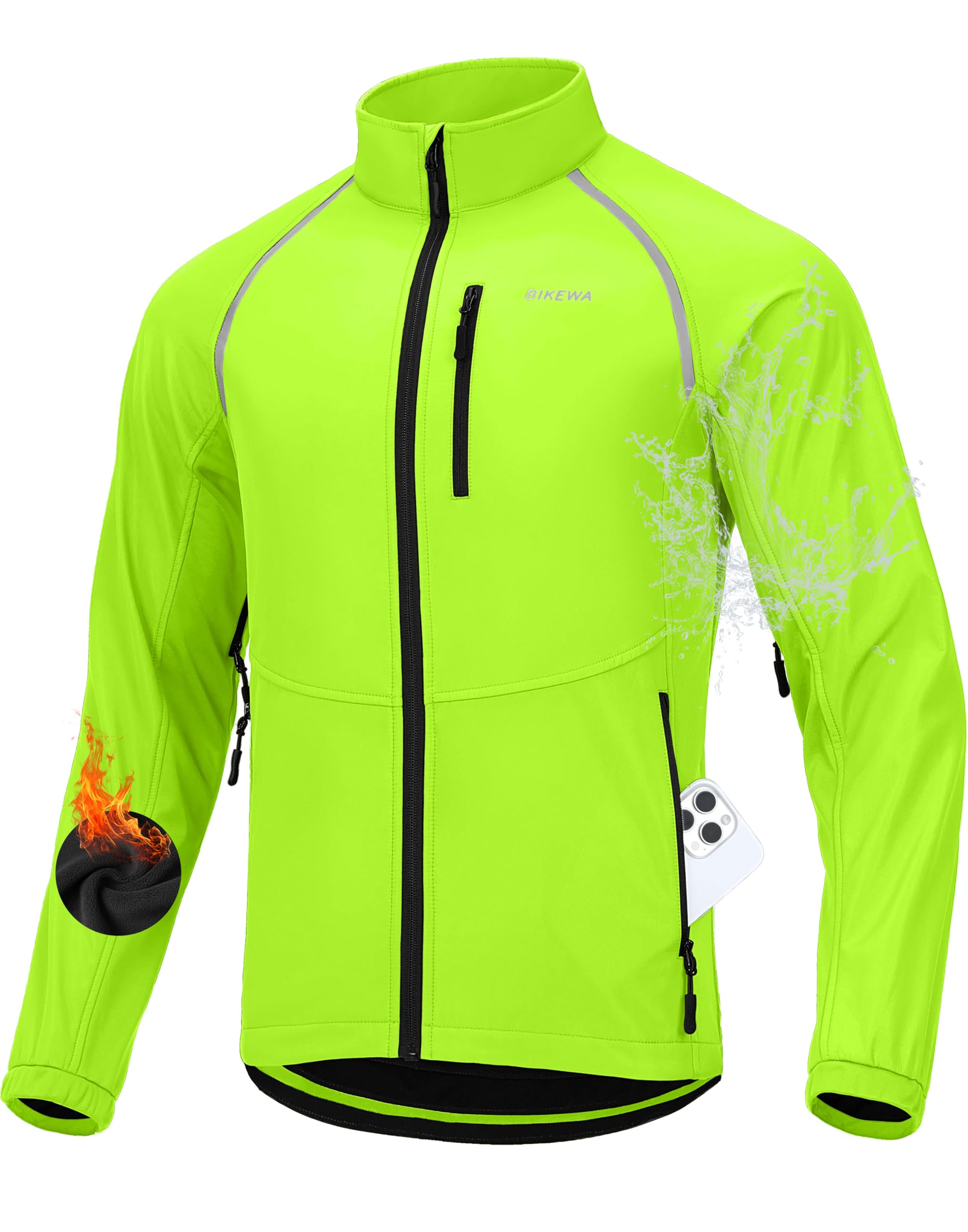 Bikewa Men's Winter Cycling Jacket