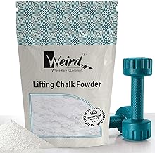 Gym Chalk Powder for Superior Grip Pack of 200GM | Weightlifting | Deadlift | Rock Climbing | All Sports Lifting Chalk Powder - Fine Grade Compressed Natural Magnesium Carbonate Powder