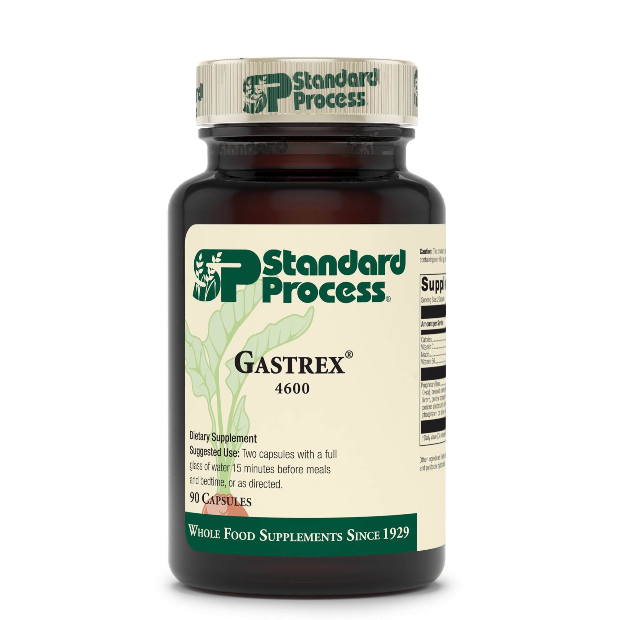 Standard Process Gastrex Supports Digestion, Stimulates Cleansing