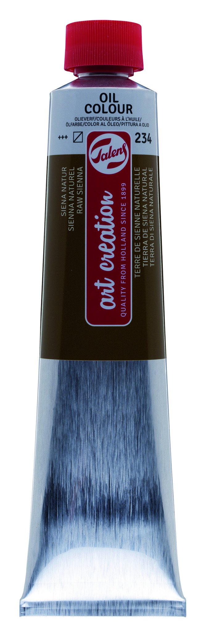 Talens Art Creation Oil Colour Tube 200 ml Raw Sienna 234, 200 ml (Pack of 1)