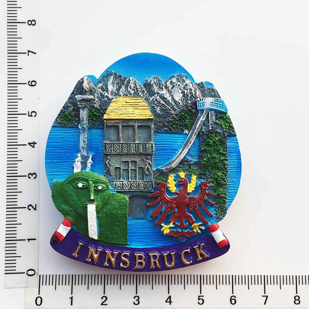Calamita Da Frigorifero Austria – Magnete Decorativo Con Paesaggi Alpini, Souvenir Da Viaggio