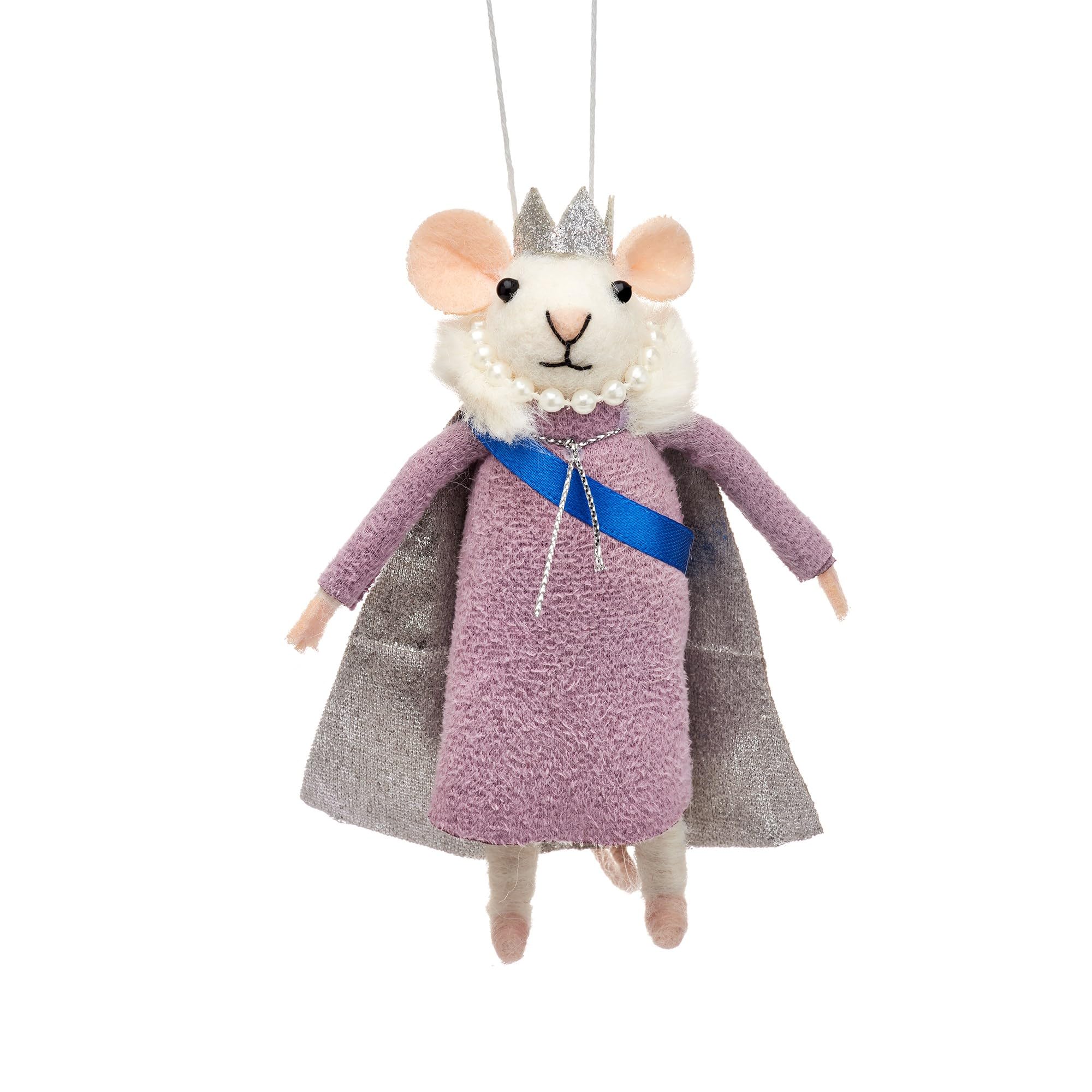 Sass & Belle Queen Mouse Hanging Decoration