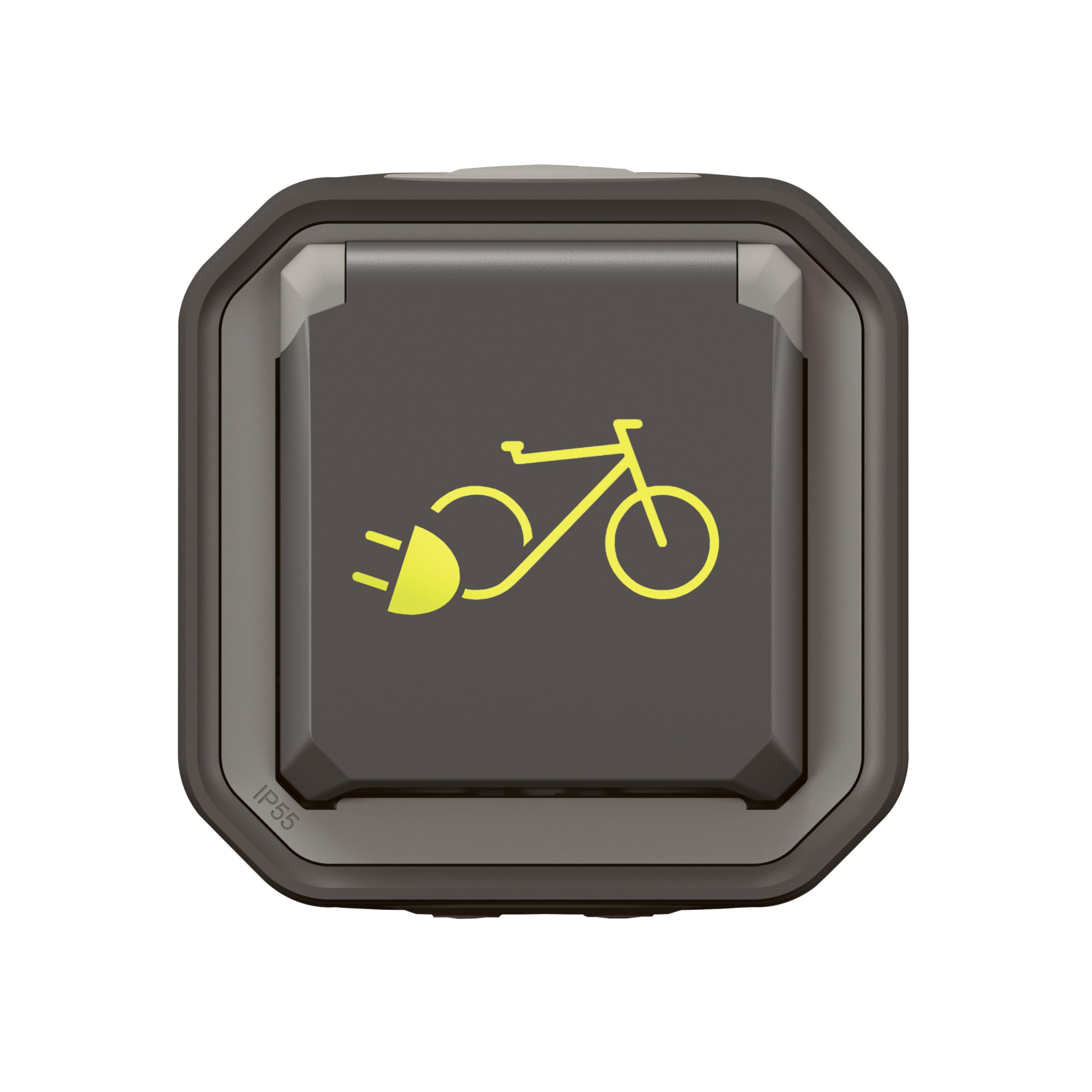 Prise de courant pour 2 roues électriques Legrand Plexo pour recharger votre vélo au garage