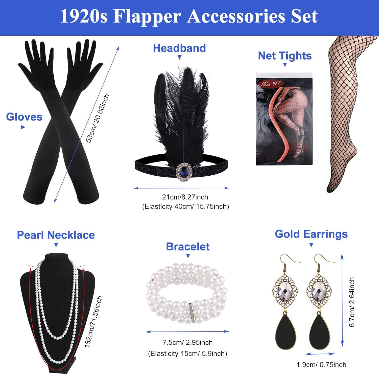 FEPITO 1920s Flapper Dresses for Women, Fringed Sequin Great Gatsby Dress for Women with 20s Accessories, Roaring 20s Costume - Image 3