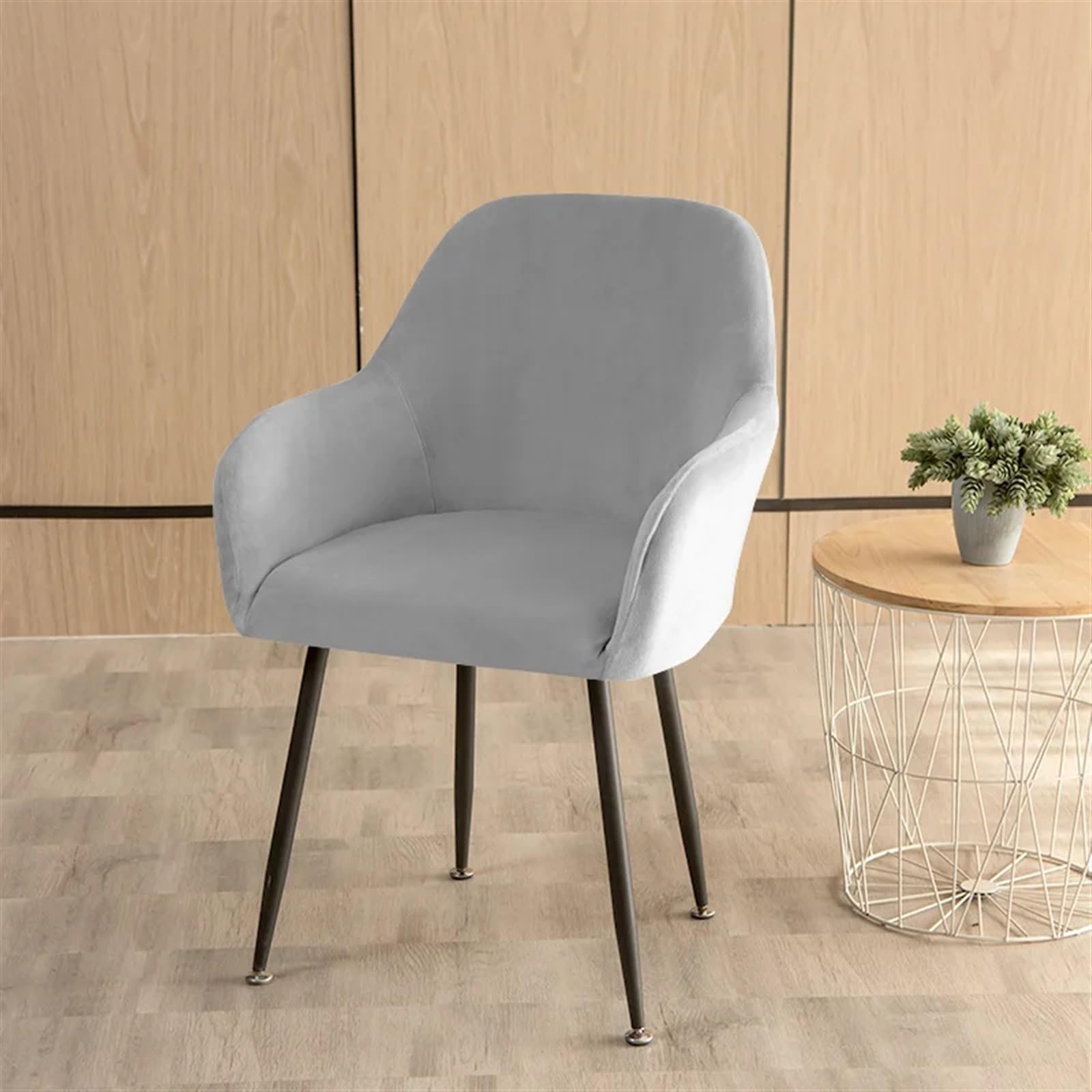 Coprisedie Elasticizzati Fodera for sedia da braccio Fodere for sedie da pranzo elastiche Fodere for sedie a dondolo da ufficio lavabili in tessuto Coprisedili for decorazioni for la casa per Sala da