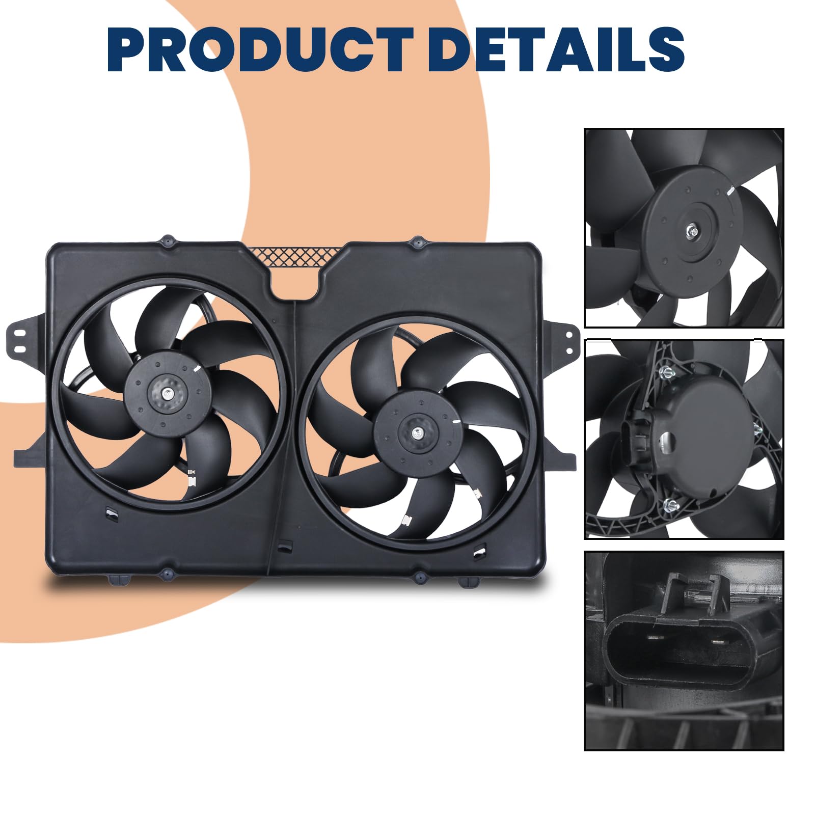 Purchase DORMAN 620-052 Radiator Fan Motor/Assembly-Radiator Fan