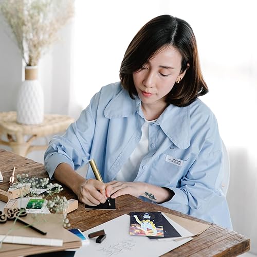 Miniatura 7 de The Gimmo's Tale Tarjeta de cumpleaños espacial (dinosaurio cósmico) - Para novio, hombre, cumpleaños divertido; interior en blanco (sobres