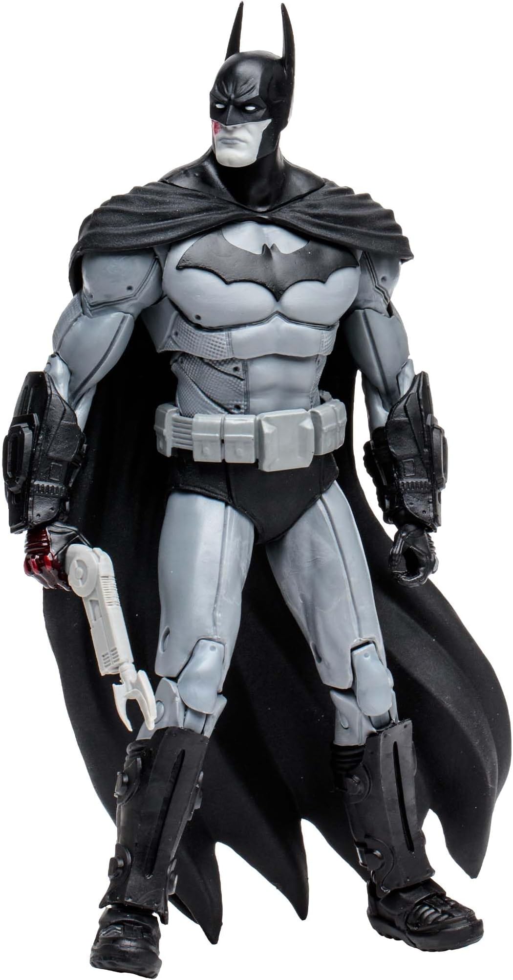 McFarlane Toys - DC Multiverse - Batman: Arkham City - 7" B&W Batman Action Figure