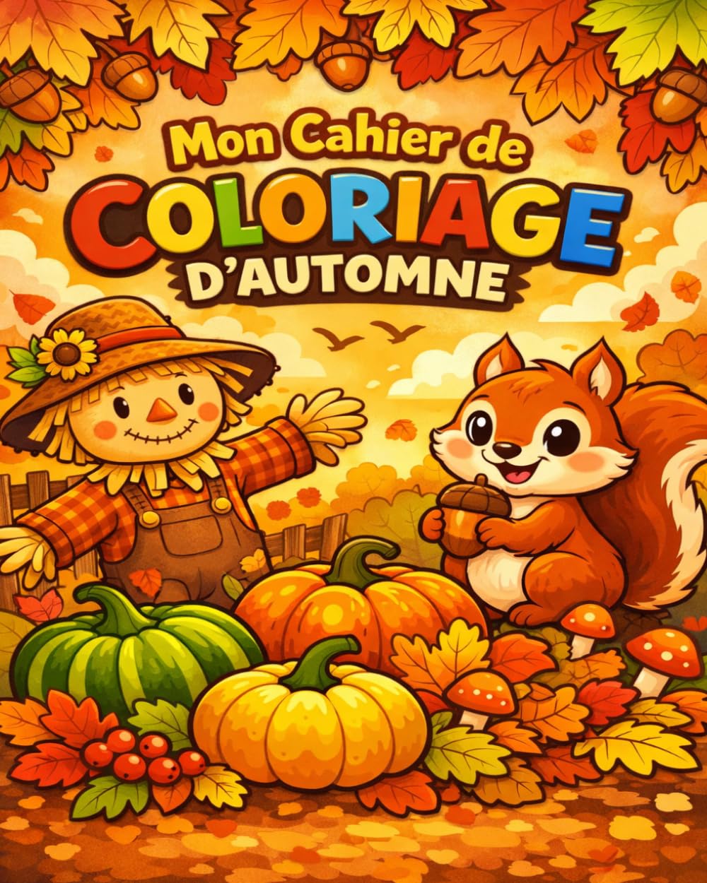 Mon cahier de coloriage d'automne (Les saisons à colorier)