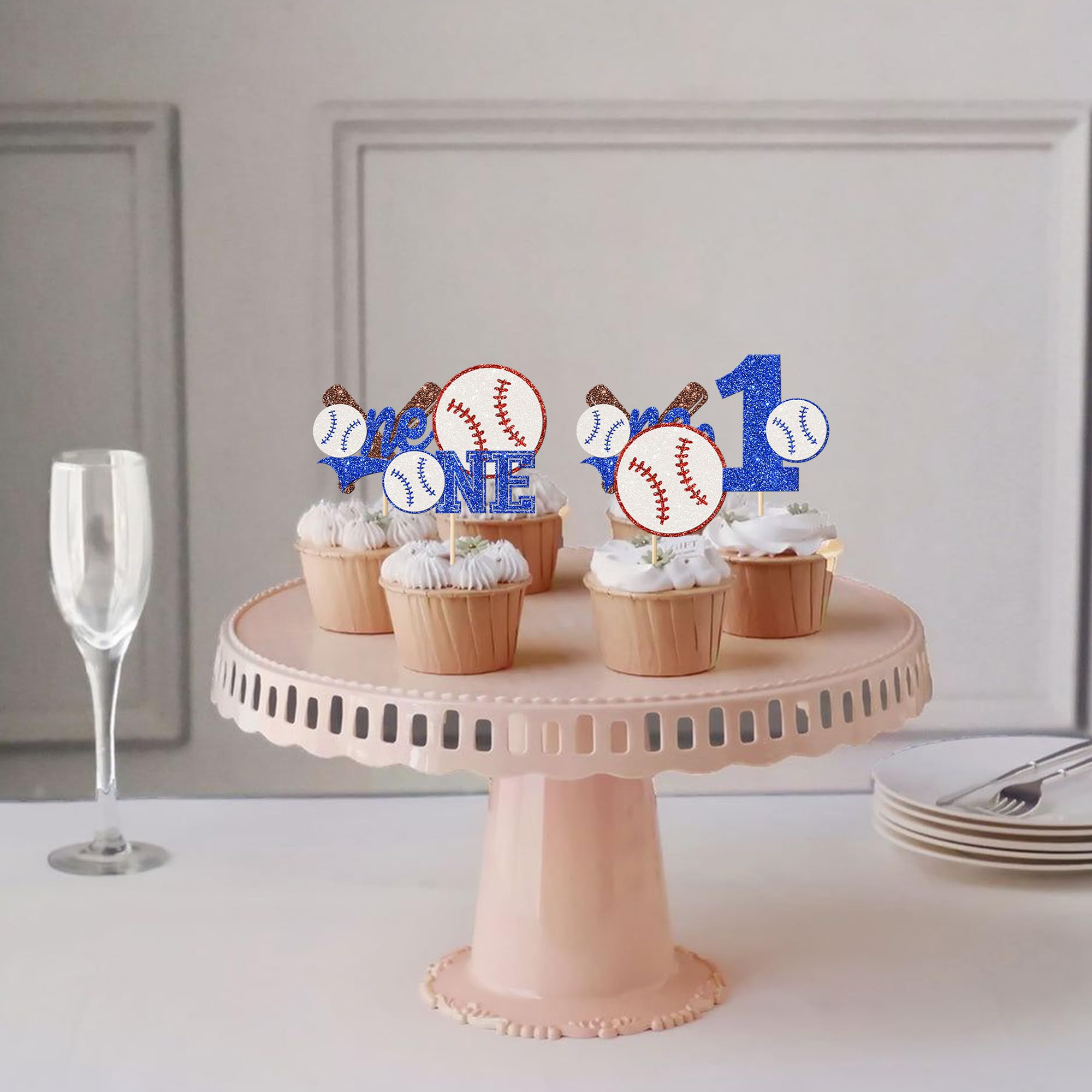 Baseball Cupcake-Ständer 3 Etagen – 30,5 X 38,1 Cm, Für Mottopartys & Geburtstage