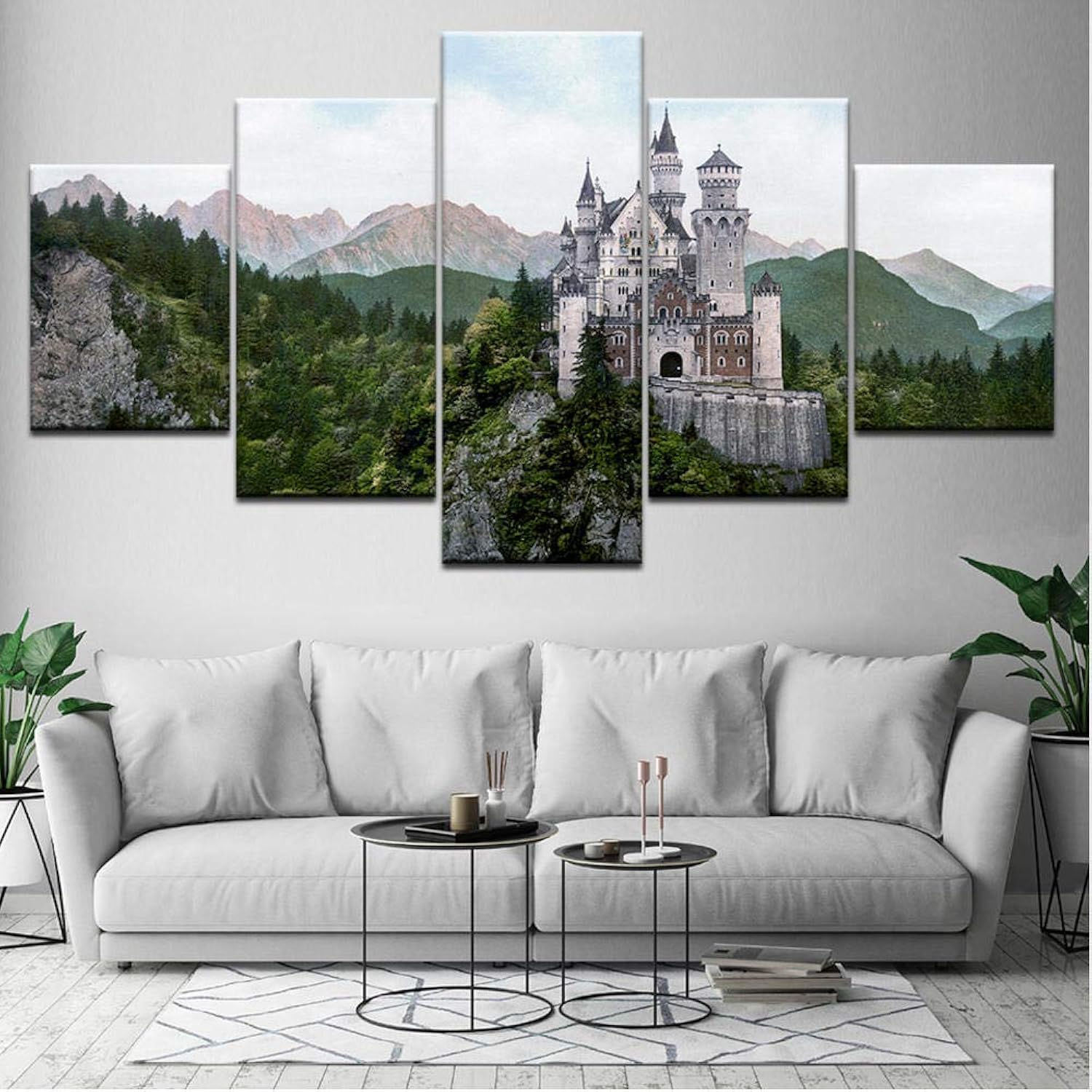 Zyzdsd Impresion Hd Imagen De Lienzo Modular Arte 5 Unidades