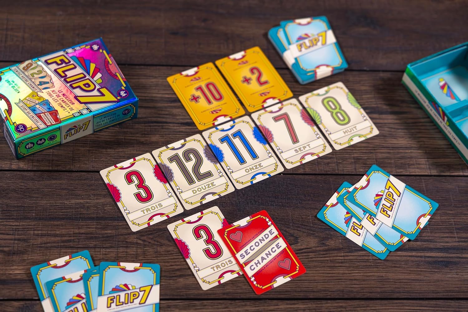 Blumie Shop Lot en Français : Flip + Dekal + 1 Decap - Jeu de Cartes - À partir de 7 Ans