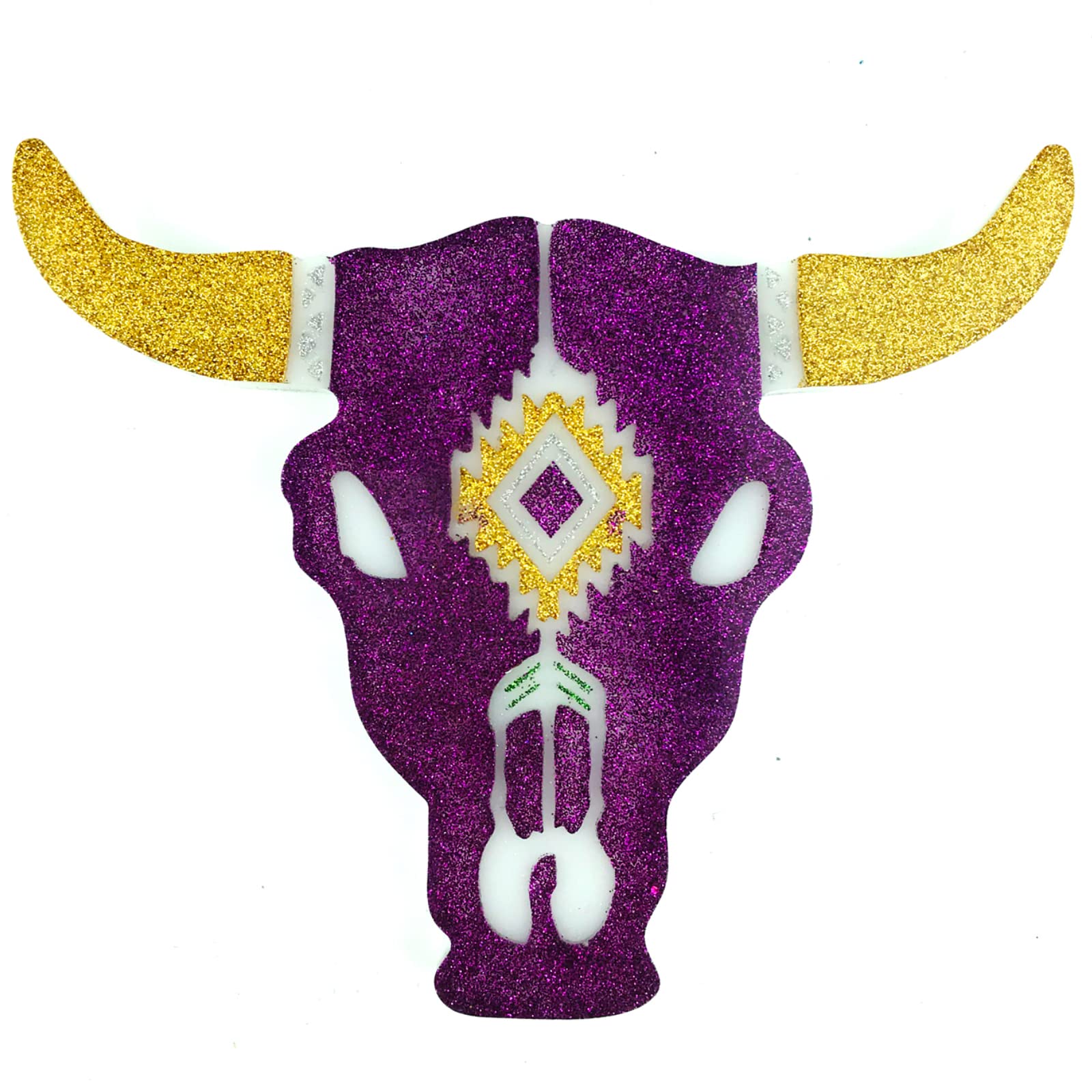 (Opcjonalnie 300 wzorów) MUBYOK M01 Longhorn Steer Bull Skull Duża silikonowa forma Freshie do pieczenia koralików zapachowych Artykuły do świeżości samochodu