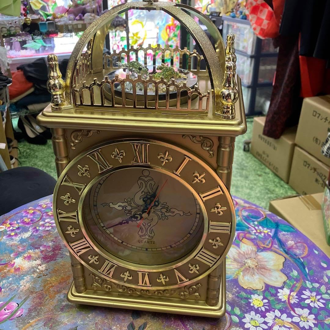 NEWGATE ホテル 置時計 ゴールド NEWGATE 目覚まし時計 The Hotel