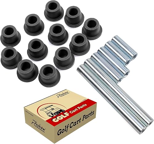 Miniatura 4 de Roykaw Kit de manguito de buje de brazo para carro de golf precedente de 2004 en adelante y control de resorte de hoja inferior delantero y modelos