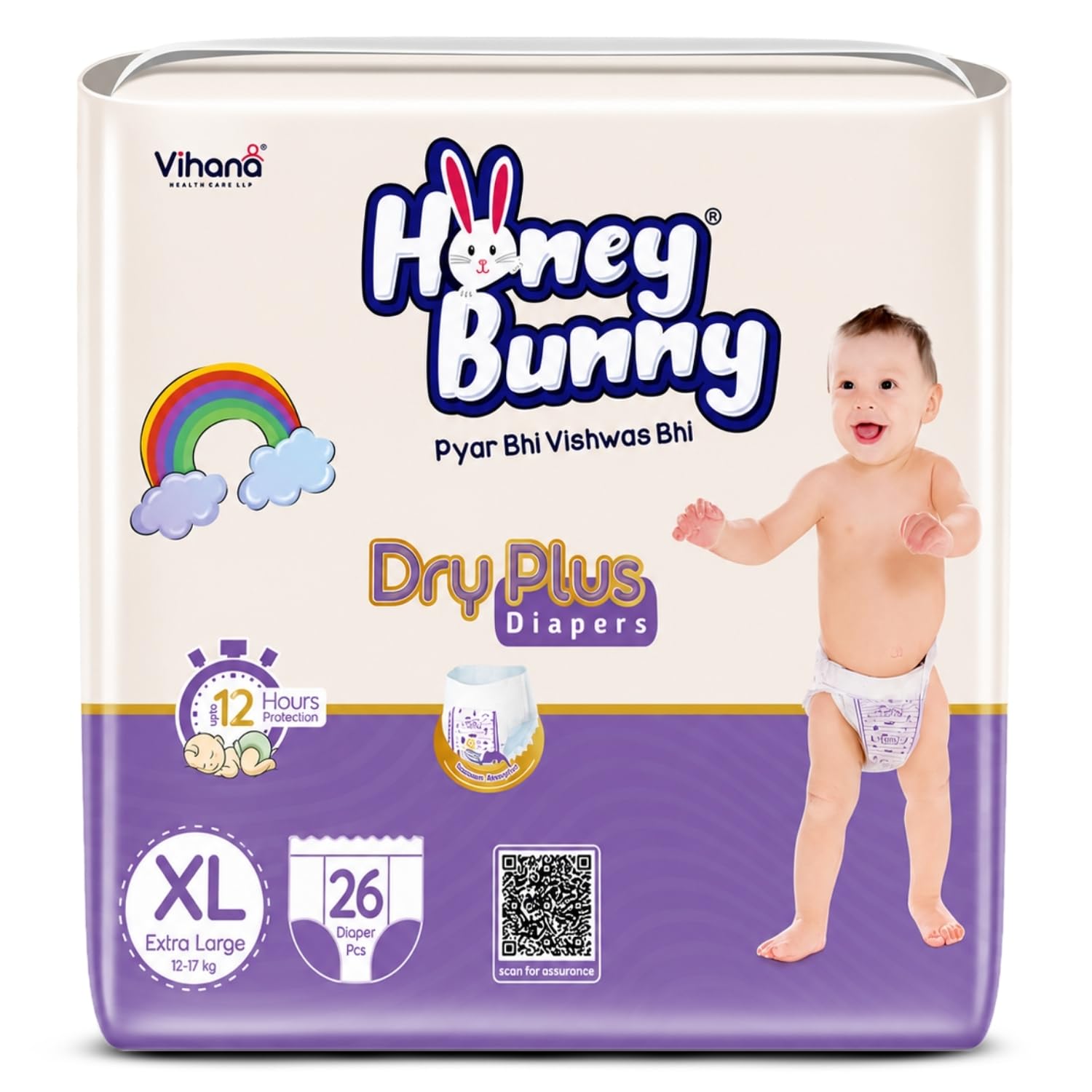 Honey Bunny Super Soft Dry Plus 12 Hour protection - XL - 52-image-34
