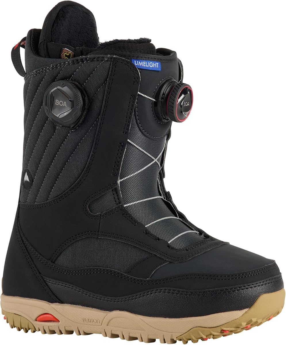 Burton Limelight BOA, Botas de Snowboard para Mujer, Talla 6, Negro