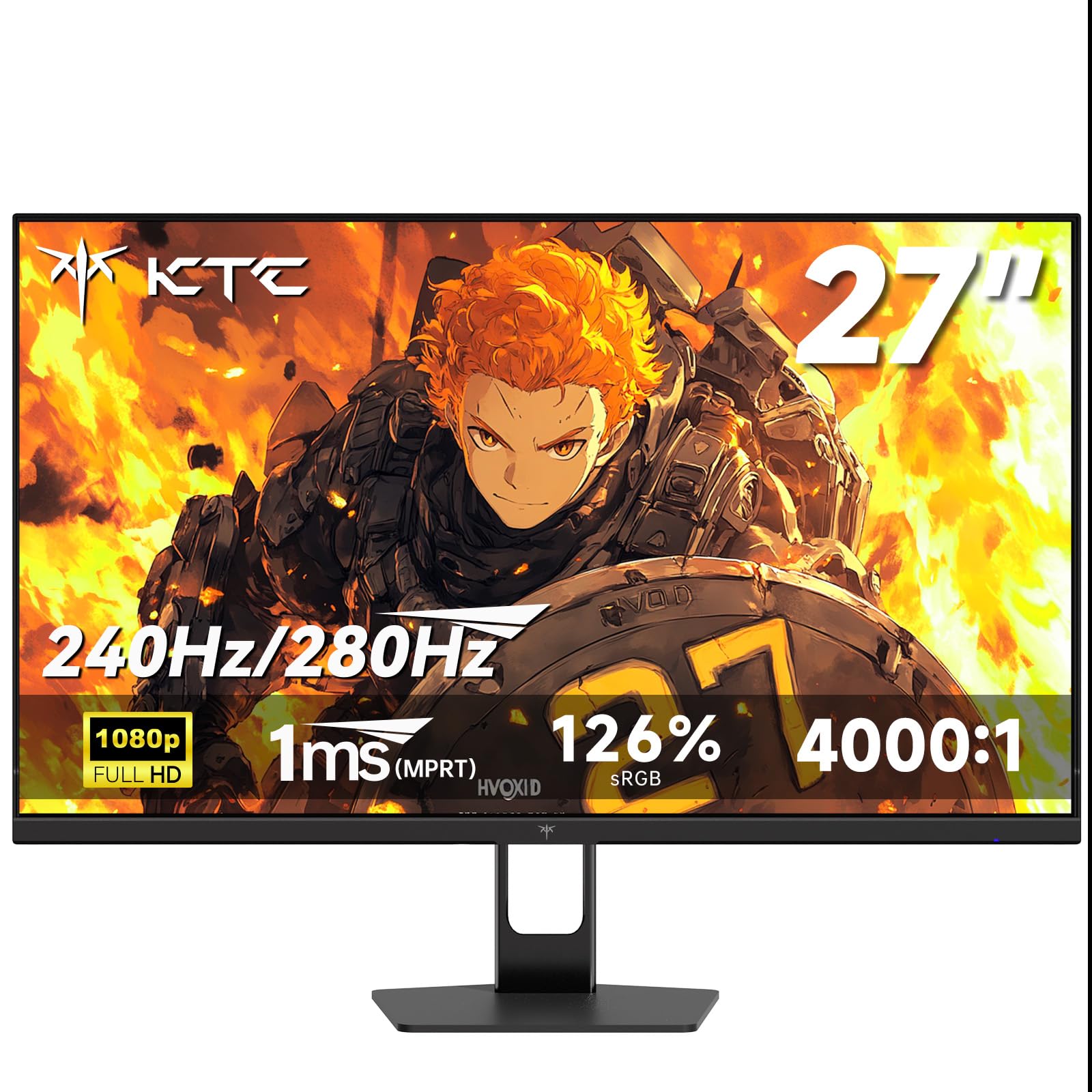 Amazon.com: KTC 27 Inch 280Hz Gaming Monitor, 1080P FHD PC Monitor