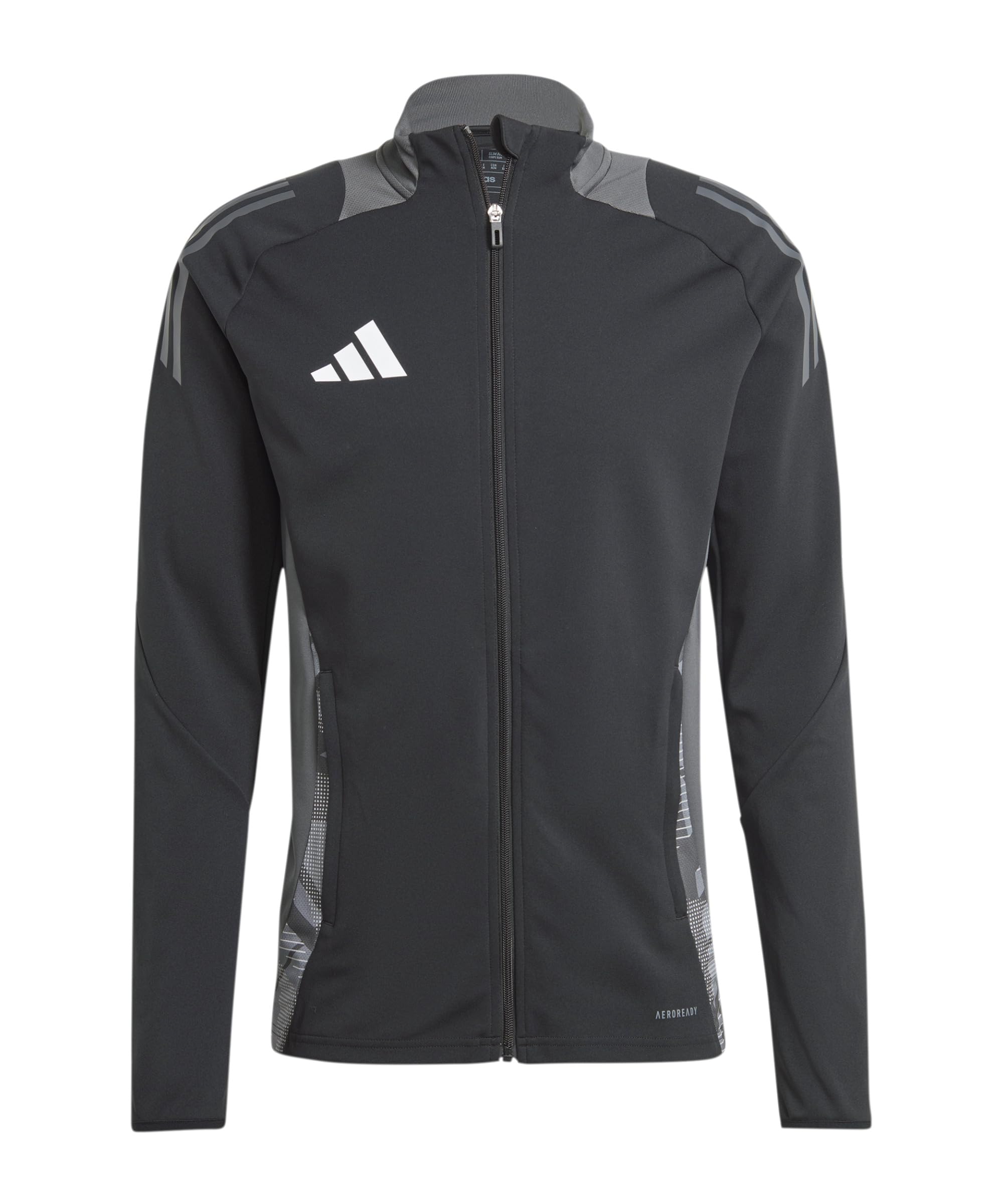 adidas Men's Tiro 24 Competition Training Sweatshirt, Black, M