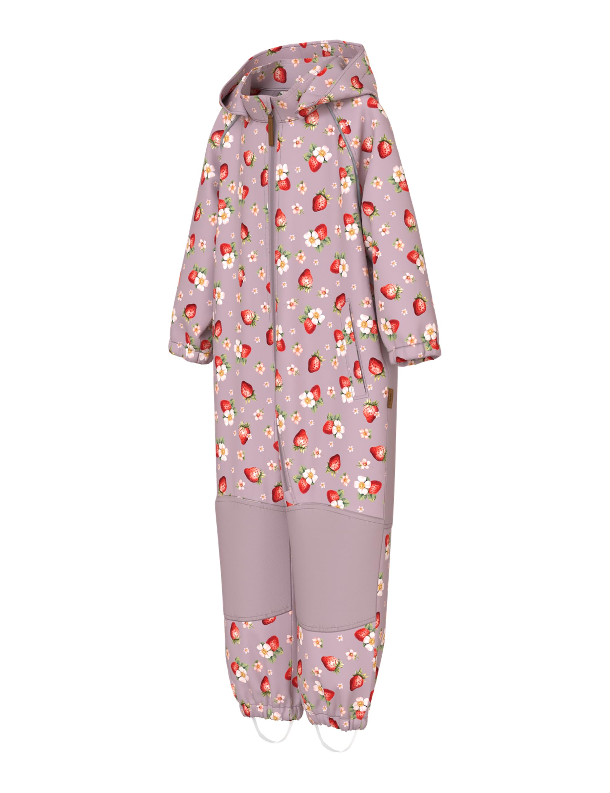 NAME IT Dziewczęcy Nmfalfa08 Softshell Suit AOP 1Fo Noos, Keepsake Lilac, 122