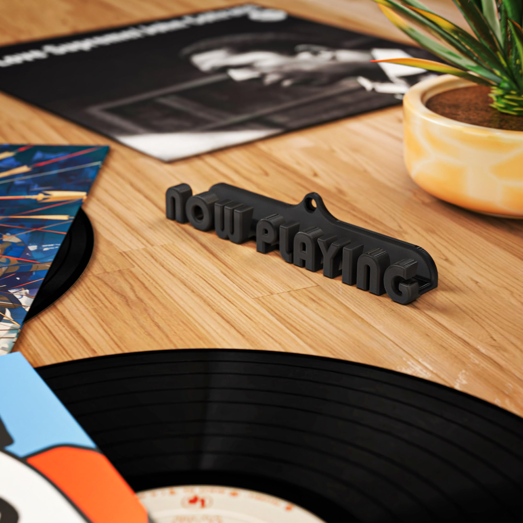 SUPPORT D'AFFICHAGE EN Acrylique Mural Pour Albums Vinyle 4 Pouces