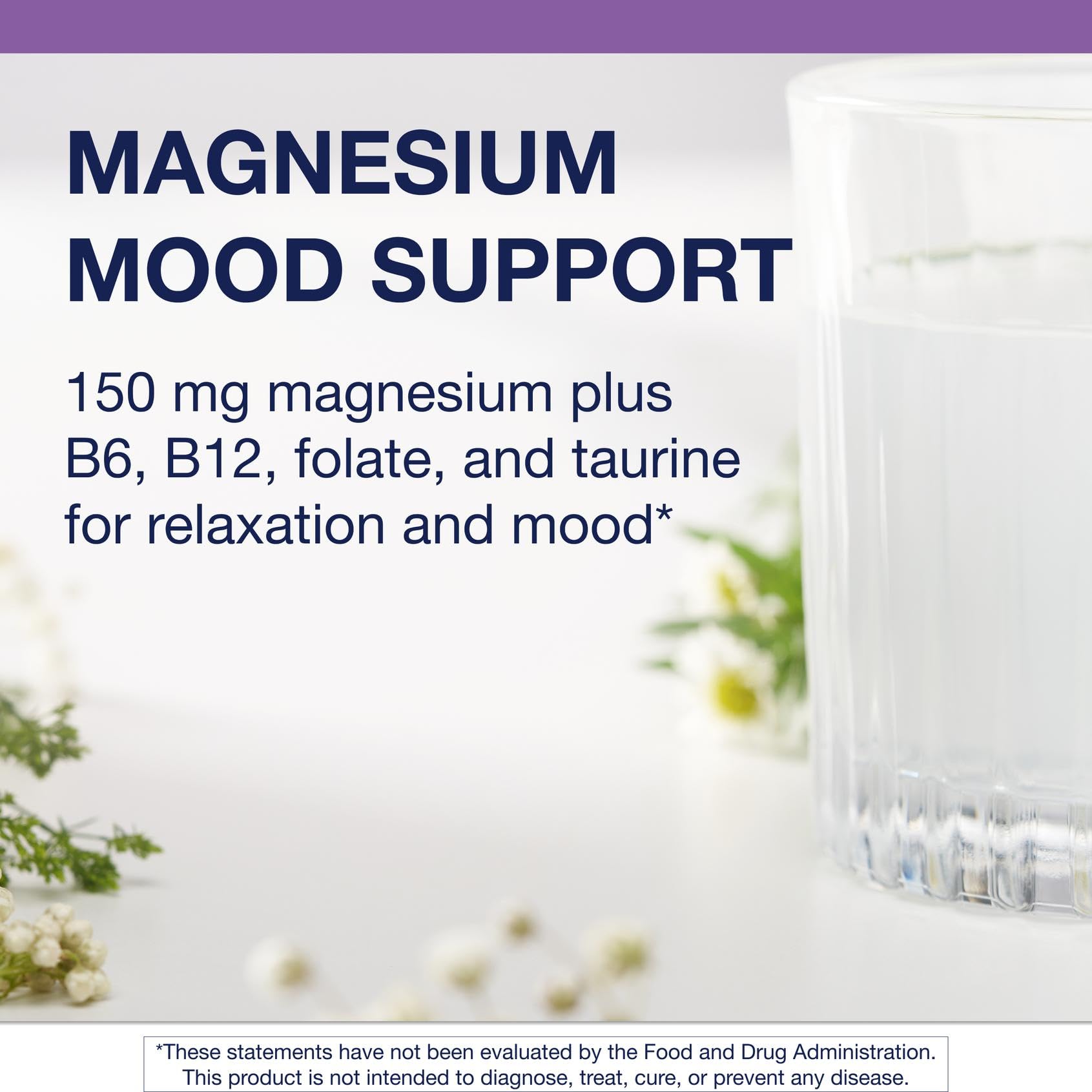 Metagenics MetaRelax Magnesium Glycinate Powder 150 mg, Orange, 30 Servings — Amazon image 3